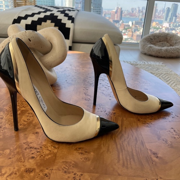 Jimmy Choo cap toe stilleto - Picture 1 of 7